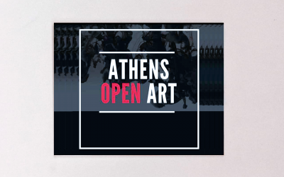 Exhibition in Athens! three of my Artworks near to the acropolis!